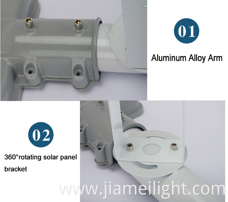 High bright outdoor solar pv street light in led street lights with 12/24v circuit